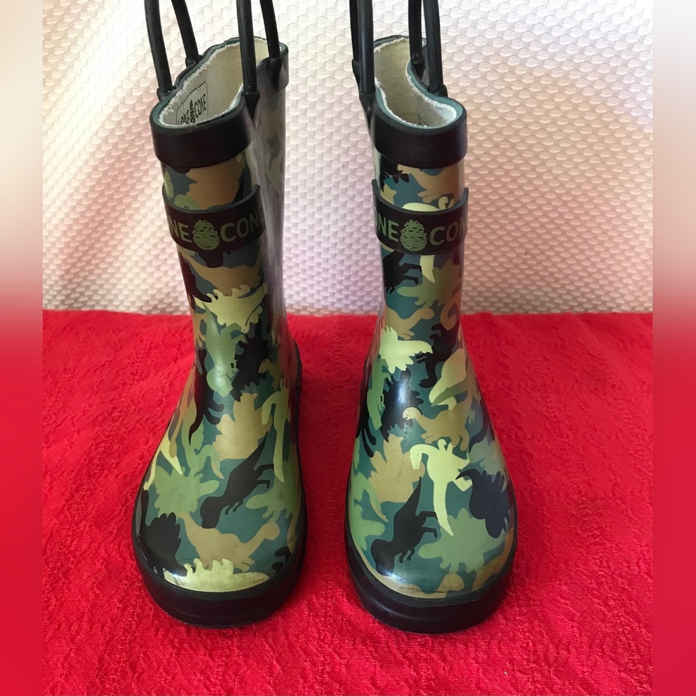 Kids Camouflage Rain Boots
